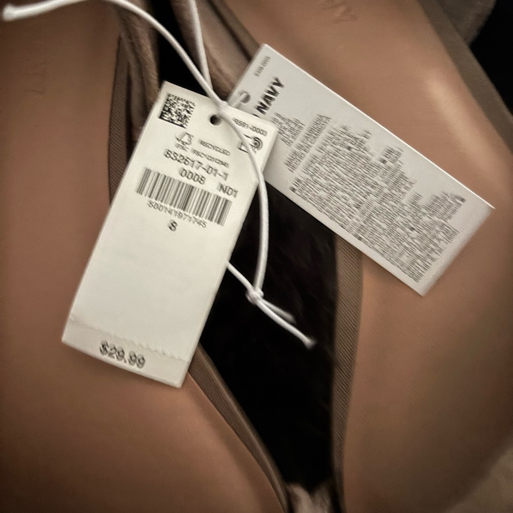 Old Navy Taupe Suede Pointed D'Orsay Flats - Picture 4 of 4